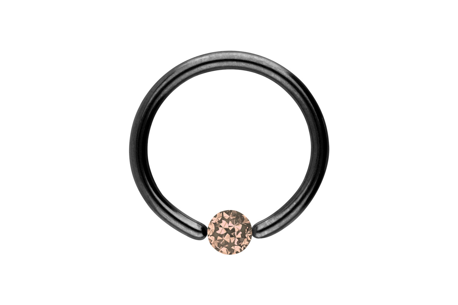 Chirurgenstahl Klemmkugelring Piercing EPOXY-KUGEL